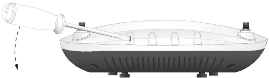 HP Aruba Unified AP-345 - Antenna Connectors - 1