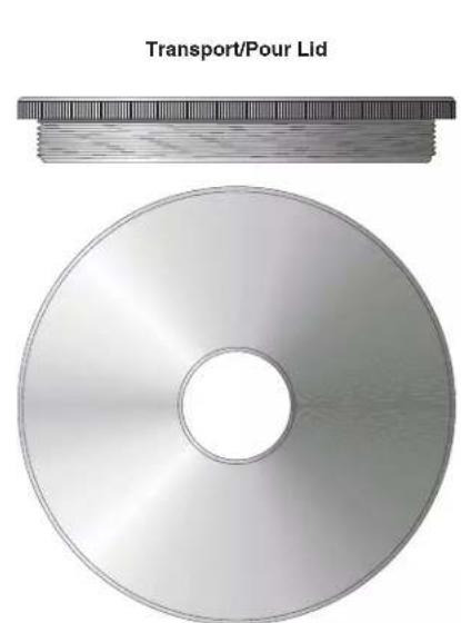 Transport/Pour Lid