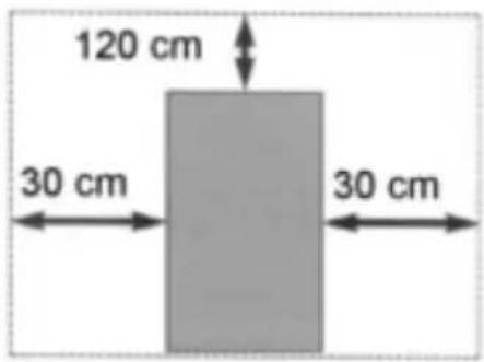 120 cm 30 cm 30 cm