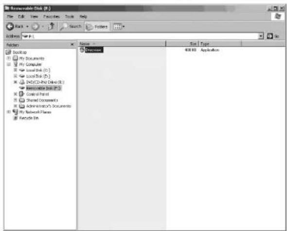 Removable Disk (R:) File Edit View Favorites Tools Help Back Search Folders Address Folders Desktop My Documents My Computer New local link (C:) New local link (D:) NVIDIA-PNI Drive (E:) New portable link (P:) Control Panel Shared Documents Administrator's Documents My Network Places Recycle Bin Name Description 40810 Application