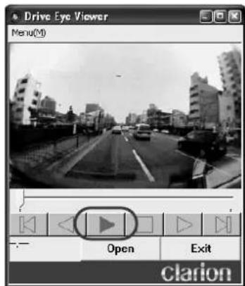 Drive Eye Viewer Menu(M) Open Exit Clarion