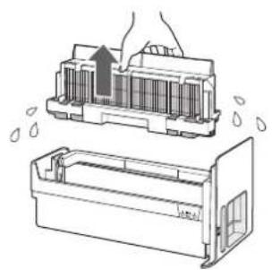 SHARP KC-F30J - Remove the Humidifying Filter from the Tray. - 2