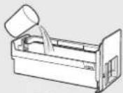 SHARP KC-F30J - How to clean the Humidifying Tray and the Filter Frame when overly dirty - 1