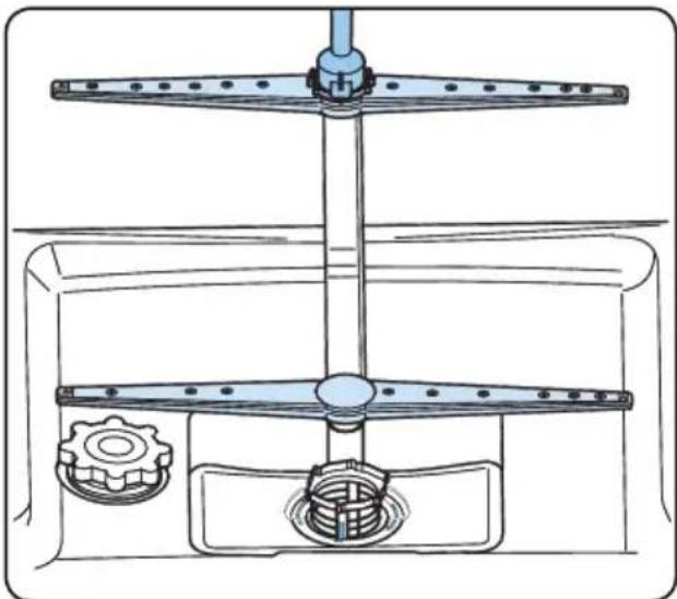 NEW POL NW3605DW - Spray arms - 1