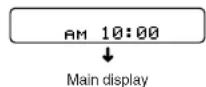 CLARION DRZ9255 - Switching the display - 2