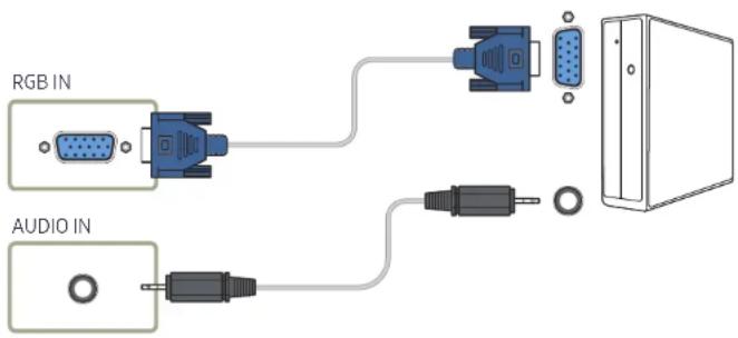 RGB IN AUDIO IN