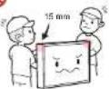 SAMSUNG LH55UHFHLBB - Precautions when handling the panel - 8