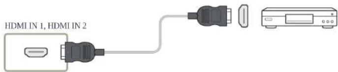 HDMI IN 1, HDMI IN 2