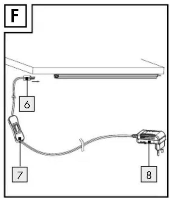 F 6 7 8