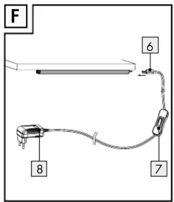 F 6 7 8