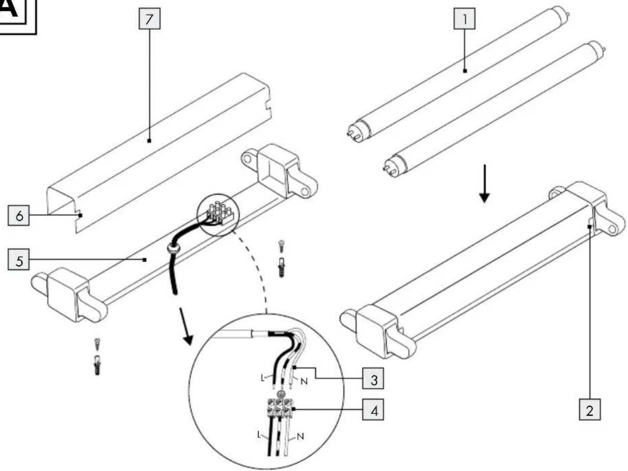 Livarno Lux IAN 73667 - ENERGISPARANDETAKLAMPA - 1