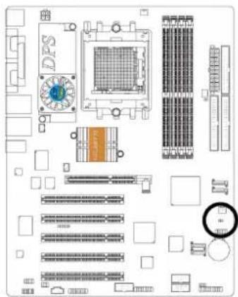 GIGABYTE GA-K8V Ultra-939 - 24) CLR\_CMOS (CMOS クリアクリア - 1