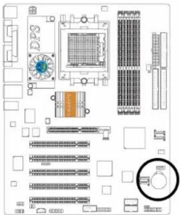 GIGABYTE GA-K8V Ultra-939 - 25) BATTERY - 1