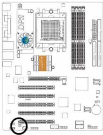 GIGABYTE GA-K8V Ultra-939 - 17) SPDIF\_IO (SPDIF 入/出力コネク 外出力コネク タ - 1