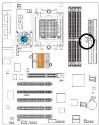 GIGABYTE GA-K8V Ultra-939 - 14) RAM\_LED - 1
