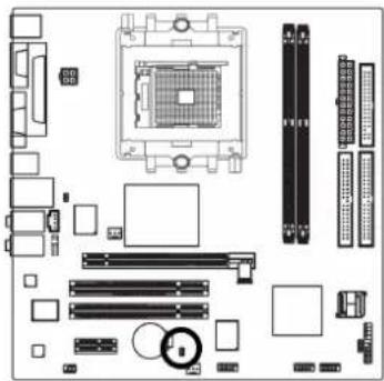 GIGABYTE GA-K8N51GMF - 14) CLR CMOS (CMOS Löschen) - 1