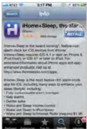 iHome+Sleep, the alarm clock for iOS devices from iHome iHome+Sleep requires iOS 4.1 or later on iPhone & iPod trusts or iOS 4.1 or later on iPad. For extensive information about iHome apps and app-enhanced products, visit us at https://www.homeassio.com/apps. iHome+Sleep is the most features rich alarm clock app for iOS. Including many ways to enhance your sleep lifestyle including: • Fully customized alarm coverage • New alarms • Center value • Wake and Sleep Volume control • Wake and Sleep to iPhone Money • Wake and Sleep to Internet Radio requests $1.00