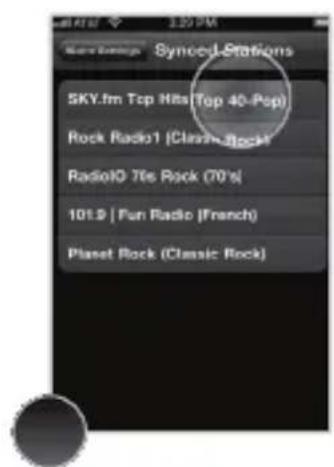 Synced Stations SKY.fm Top Hits (Top 40-Pop) Rock Radio1 (Classic Rock) RadioIO 7fe Rock (70's) 101.9 | Fun Radio (French) Planet Rock (Classic Rock)
