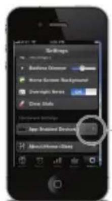 Settings Business Universe Home Screen Background Overnight News Drive Slide Options Settings App Inside Desktop About/Home Glass