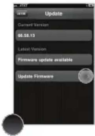 Update Current Version 66.58.13 Latest Version Firmware update available Update Firmware