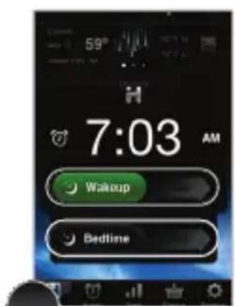 59° H 7:03 AM Walkup Bedline