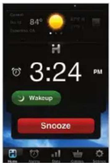 Open Day 15 84° Experio CA 3:24 PM Wakeup Snooze