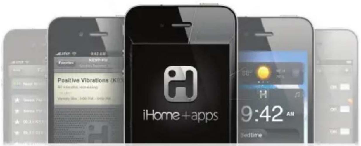 iHome + apps Positive Vibrations (KE) 9:42 AM 9:42 AM Bedtime