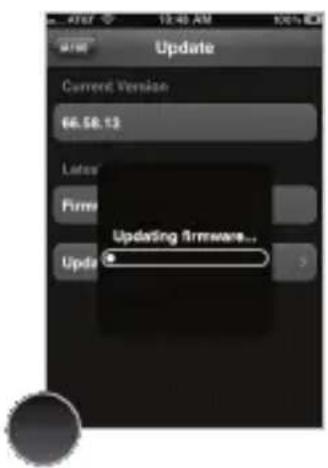Update Current Version 66.58.13 Updates Firms Updating firmware... Update
