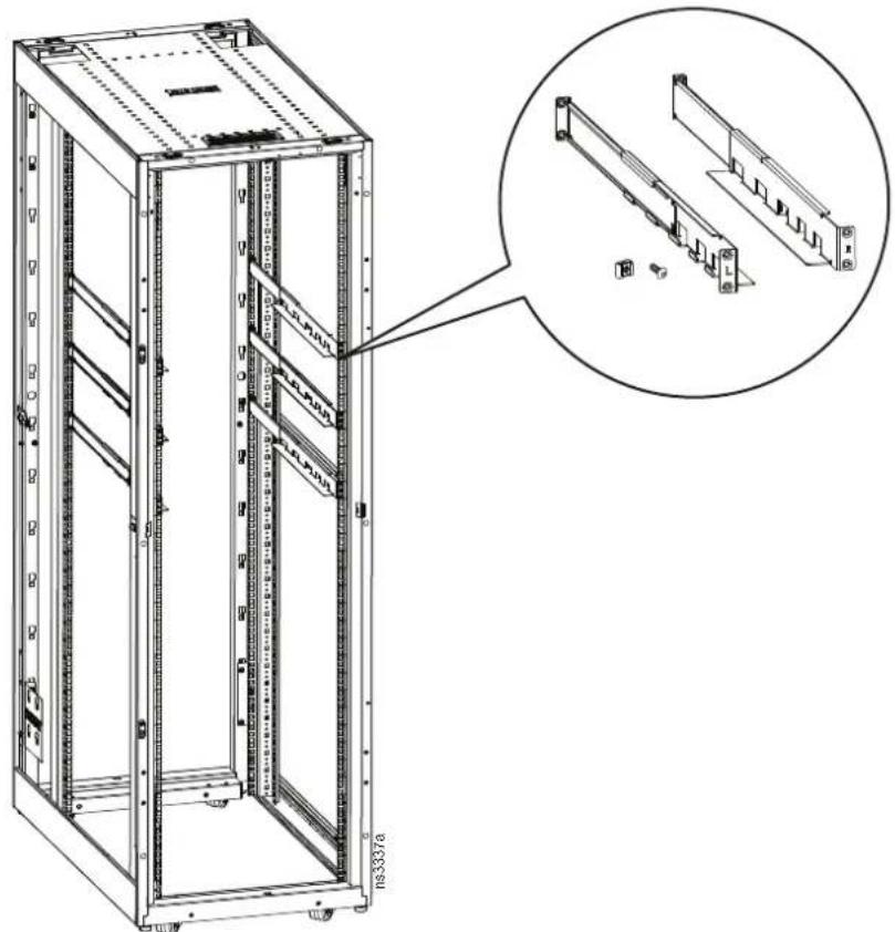 APC ER1000R - Mounting Rails - 1