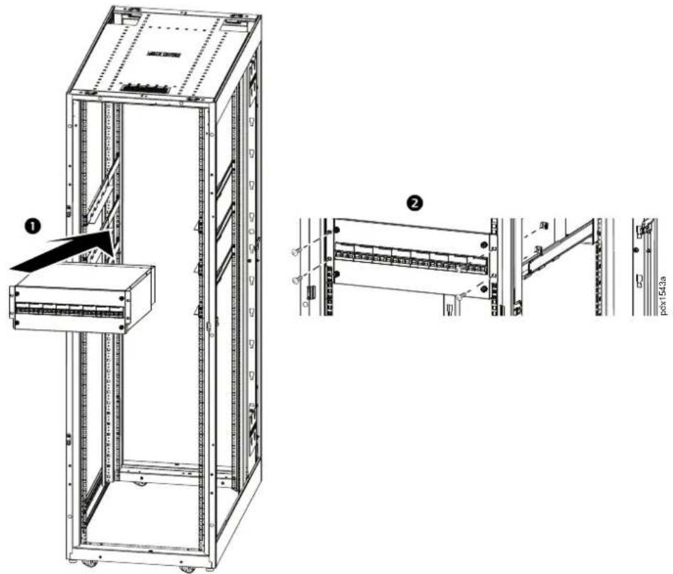 APC ER1000R - Install the System Components to the Rack - 1