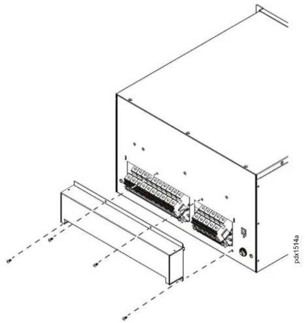 APC ER1000R - Remove the Safety Cover from PDPMIB1N-40 or PDPMIB2N-20 - 1