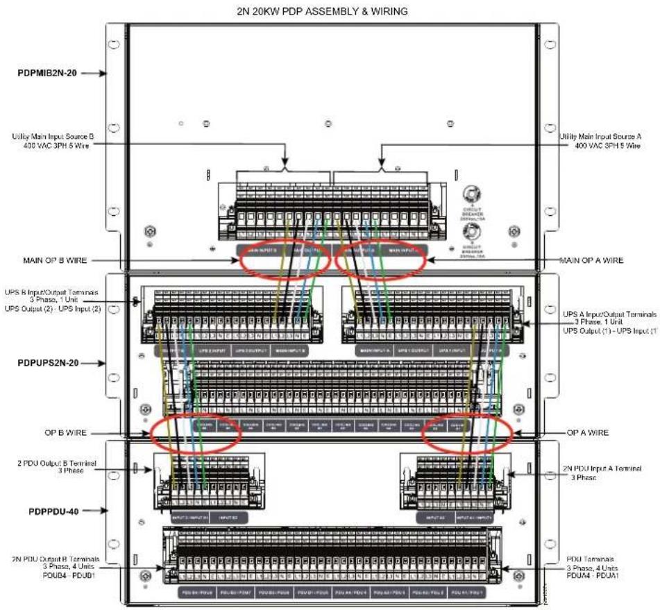 2N 20KW PDP ASSEMBLY & WIRING PDPMB2N-20 Utility Main Input Source B 400 VAC 3PH 5 Wire Utility Main Input Source A 400 VAC 3PH 5 Wire MAIN OP 8 WIRE MAIN OP A WIRE UPS B Input/Output Terminals 3 Phase, 1 Unit UPS Output (2) - UPS Input (2) PDPUPS2N-20 UPS A Input/Output Terminals 3 Phase, 1 Unit UPS Output (1) - UPS Input (1) OP B WIRE OP A WIRE 2 PDU Output B Terminal 3 Phase 2N PDU Input A Terminal 3 Phase PDPPDU-40 2N PDU Output B Terminals 3 Phase, 4 Units POU4 - PDU1 POU4 - PDU1 POU4 - PDU1 POU4 - PDU1 POU4 - PDU1 POU4 - PDU1 POU4 - PDU1 POU4 - PDU1 POU4 - PDU1 POU4 - PDU1 POU4 - PDU1 POU4 - PDU1 POU4 - PDU1 POU6 - PDU1 POU6 - PDU1 POU6 - PDU1 POU6 - PDU1 POU6 - PDU1 POU6 - PDU1 POU6 - PDU1 POU6 - PDU1 POU6 - PDU1 POU6 - PDU1 POU6 - PDU1 POU6 - PDU1 POU6 - PDU2 POU6 - PDU2 POU6 - PDU2 POU6 - PDU2 POU6 - PDU2 POU6 - PDU2 POU6 - PDU2 POU6 - PDU2 POU6 - PDU2 POU6 - PDU2 POU6 - PDU2 POU6 - PDU2 POU6 - PDU2 POU7 - PDU2 POU7 - PDU2 POU7 - PDU2 POU7 - PDU2 POU7 - PDU2 POU7 - PDU2 POU7 - PDU2 POU7 - PDU2 POU7 - PDU2 POU7 - PDU2 POU7 - PDU2 POU7 - PDU2 POU7 - PDU1