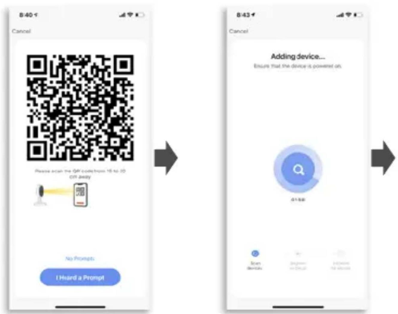 Maginon IP 12s - Setting Up the App - 1