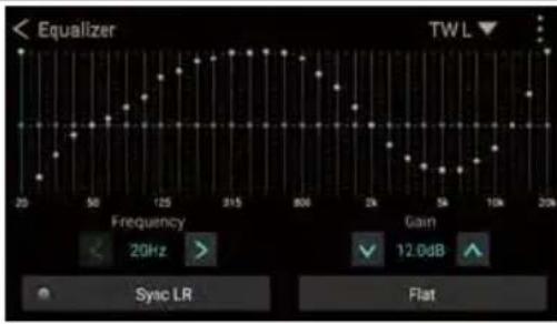 CLARION Z3 - Sound settings - 1
