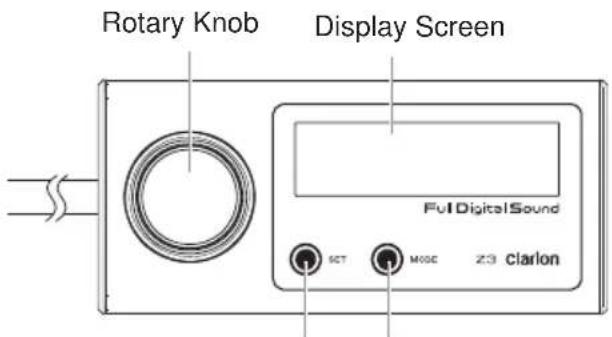 Rotary Knob Display Screen Full DigitalSound SCT MOSC 23 Clarlon