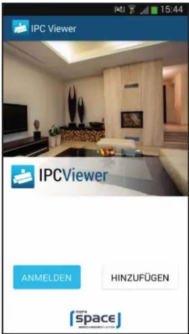 IPC Viewer IPCViewer ANMELDEN HINZUFÜGEN supre space SPRINGA SPRINGA SPRINGA