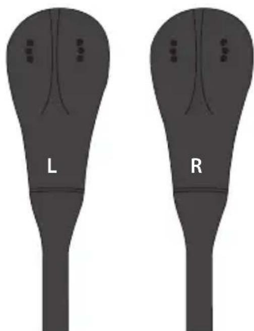 L R
