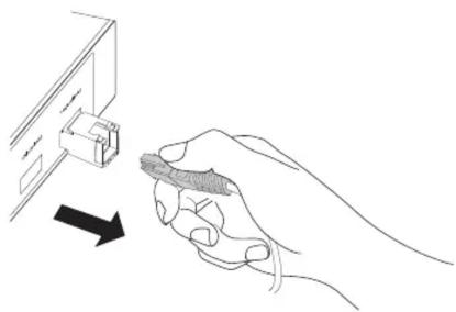 TP-LINK TL-SM331T - Removing the RJ45 SFP / RJ45 SFP+ Module - 2
