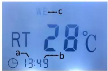 WE----c RT 28°C a b 13:49