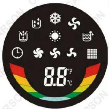 8.8°F °C