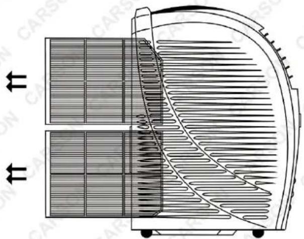 Carson PA300 II - Cleaning the Air Filter - 1