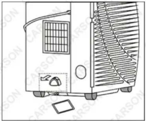 Carson PA300 II - Water Drainage Methods - 1