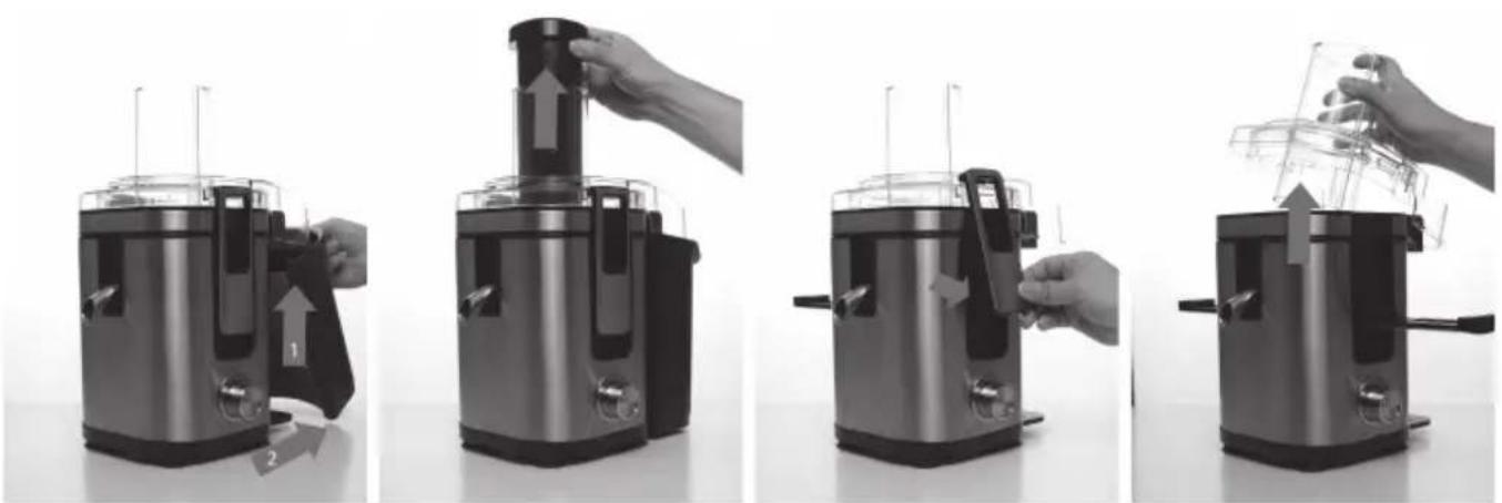 Rommelsbacher ES 800/E - How to disassemble your appliance - 2