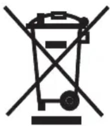 Symbol of a trash bin crossed out, with no text or labels.