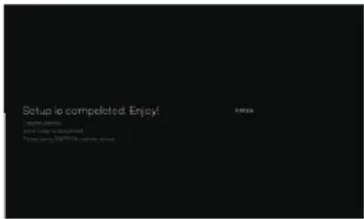 Setup is completed. Enjoy! AmSS Amputations and will be completed Please run your email to the user.