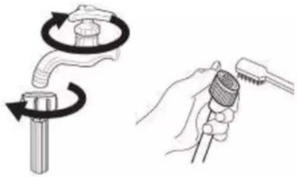 Caple WMI3006 - CLEANING THE INLET FILTER - 1