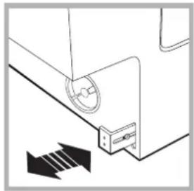 BLAUPUNKT 5WT6X00GB - Inserting the machine into the Cabinet. - 2