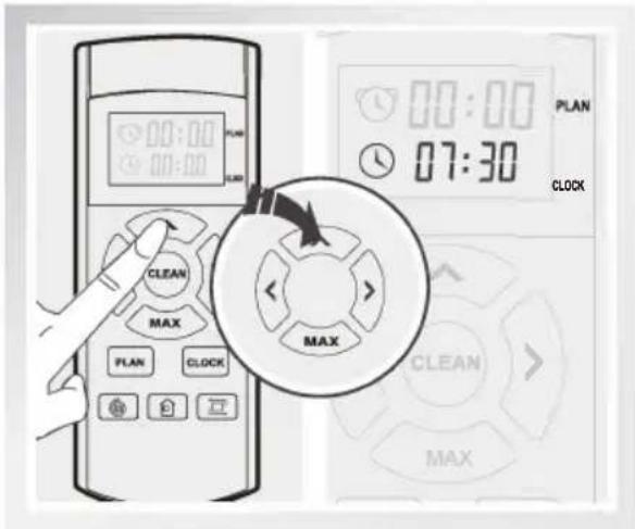 00:00 PLAN 07:30 CLOCK CLEAN MAX PLAN CLOCK MAX CLEAN MAX