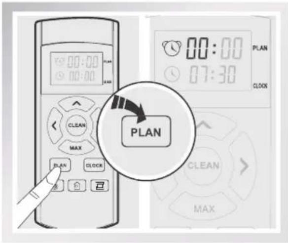00:00 00:00 PLAN CLOCK PLAN CLOCK PLAN 07:30