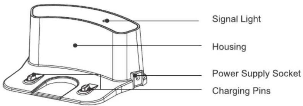 Signal Light Housing Power Supply Socket Charging Pins